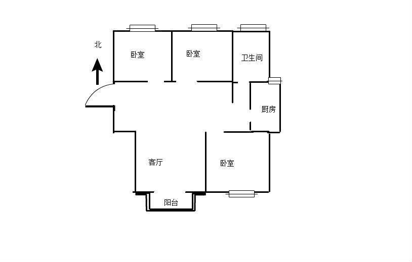 未来新城小区,人民医院附近 精装电梯三居 有证可按揭 看房方便9