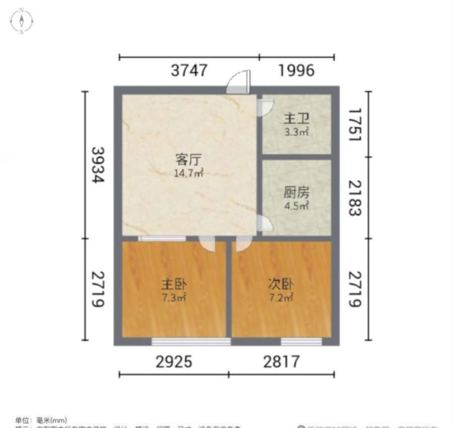 调军台小区,高新区调军台9楼 实验附近53平 二十一捆 双室精装地热10