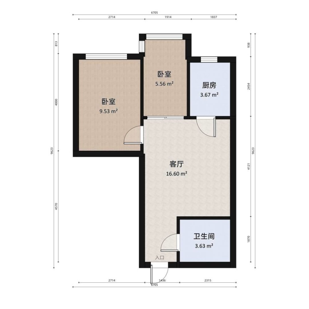 中原新城学府一号,外国语对面   双气小两房 精装修 稳伊河路 19中9