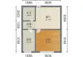 商品房调军台小区12住8精装修单室53平，实验中  11