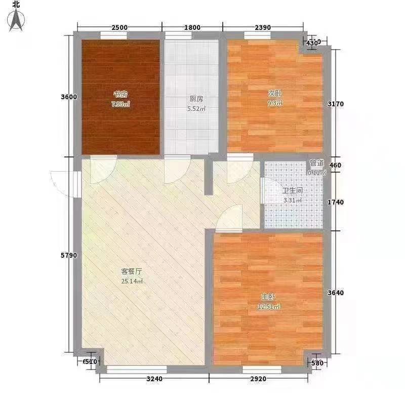 北市小区,北市小区|文化东路313号1室1厅1卫57.5平方米9