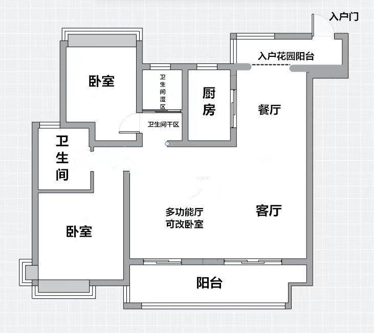 新城悦府二期,新城悦府78万 边户 127平方  23层 好楼层 随时看房13