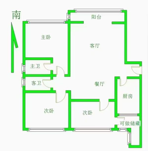 香榭里,香榭里 高层三室 带地下室 送中央空调 中间楼层 全款包更名12