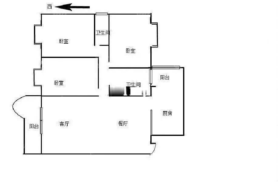 棕榈泉花园,高新区棕榈泉花园地铁口急售三房 满两年 房东急卖 景观房11