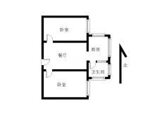 红山|昭乌达竹园2室1厅1卫出售|买房租房佣金全返