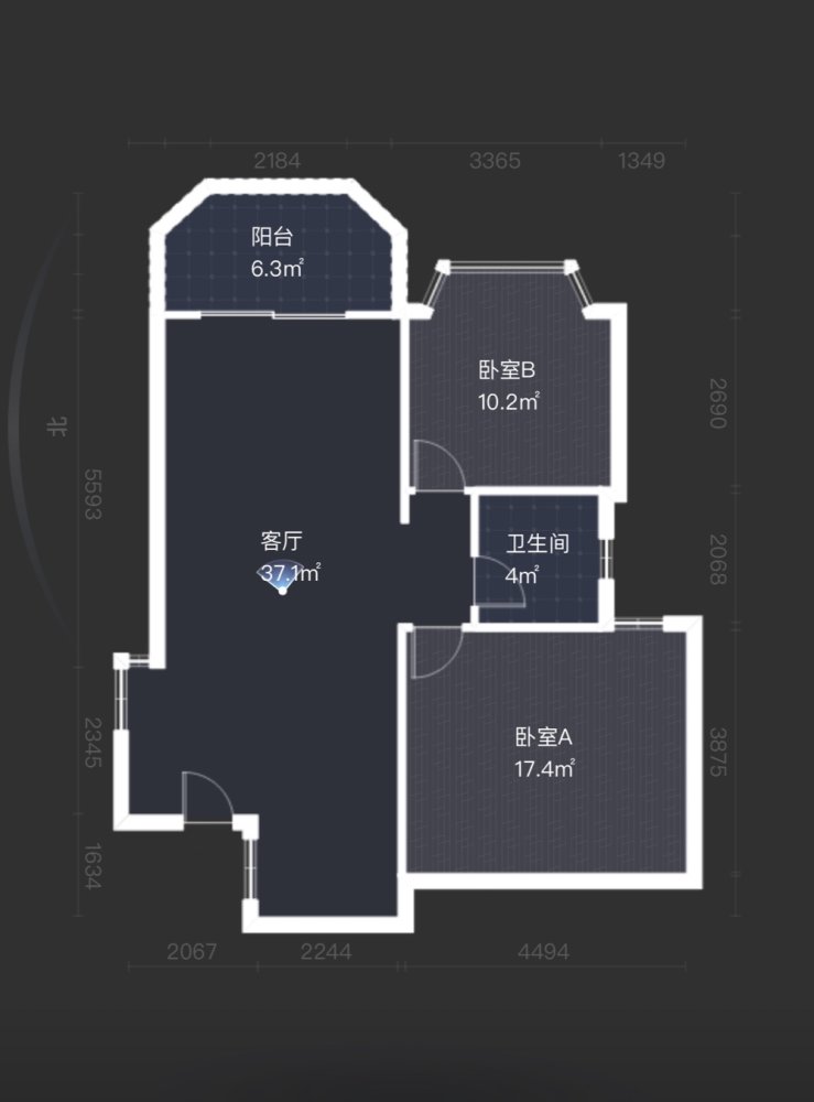 置业华逸大厦,全市 笋 轻松改三房 电梯楼卖楼梯价   的来8