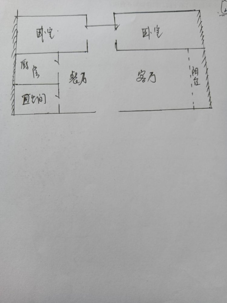 后杜北小区,急售后杜北多层七楼两室一厅一卫可贷款11