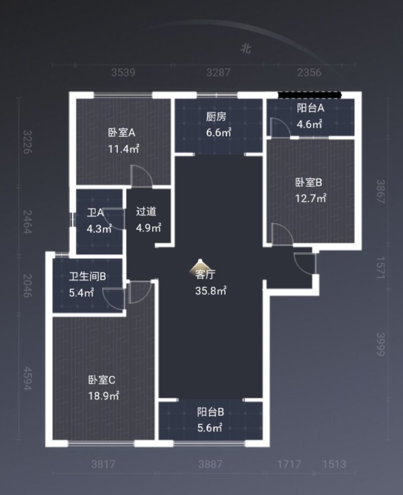 佳木公园198,业主急卖！！业主自住毛坯，户型好，高层采光充足，看房方便11