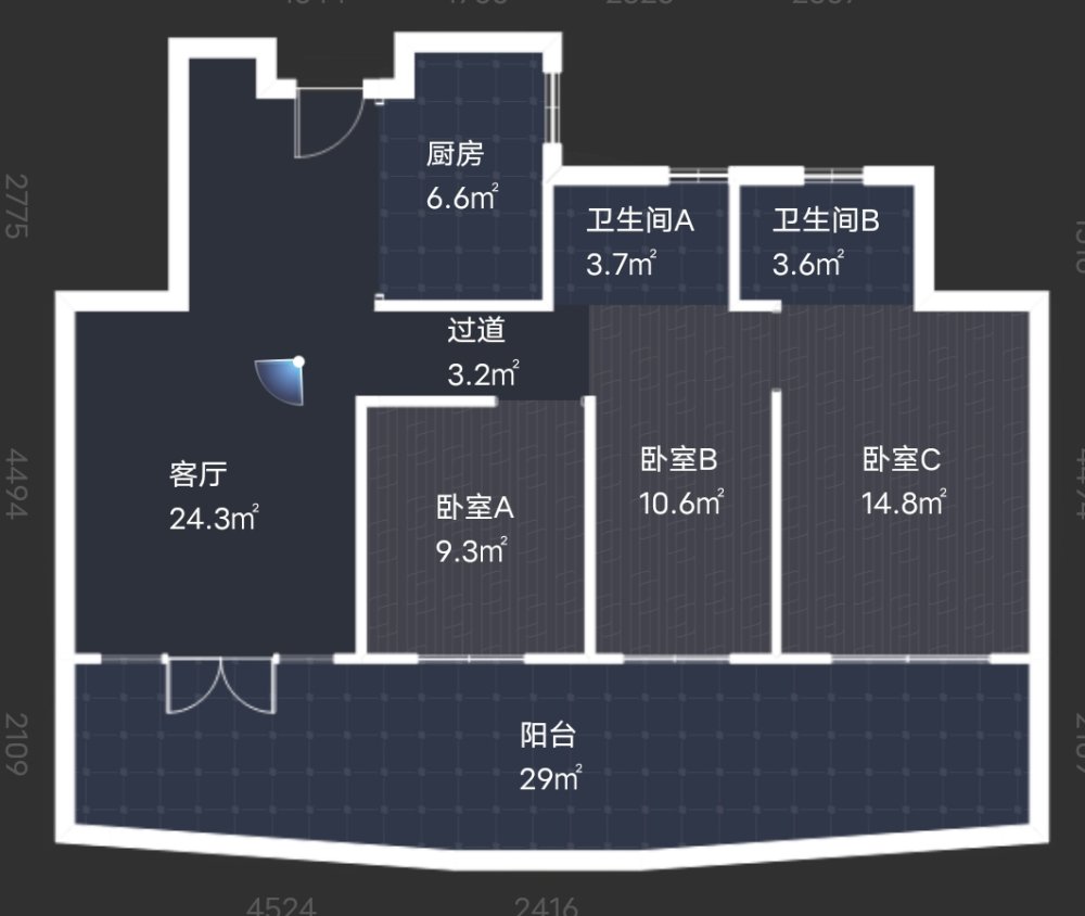 仁智山水,14米长大阳台湖景三房 四开间朝南 高楼层 视野开阔采光好12