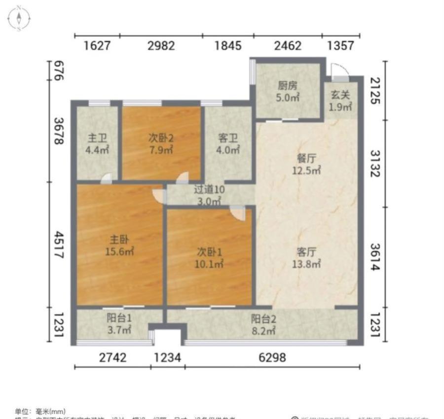 绿城玫瑰园,急售，绿城玫瑰园120.25平，90万精装修，双阳台全天采光13