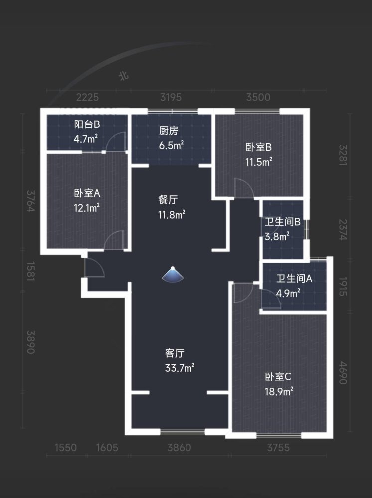 佳木公园198,佳木公园 147平大3房 双阳台好楼层 低价出了 看中可谈11