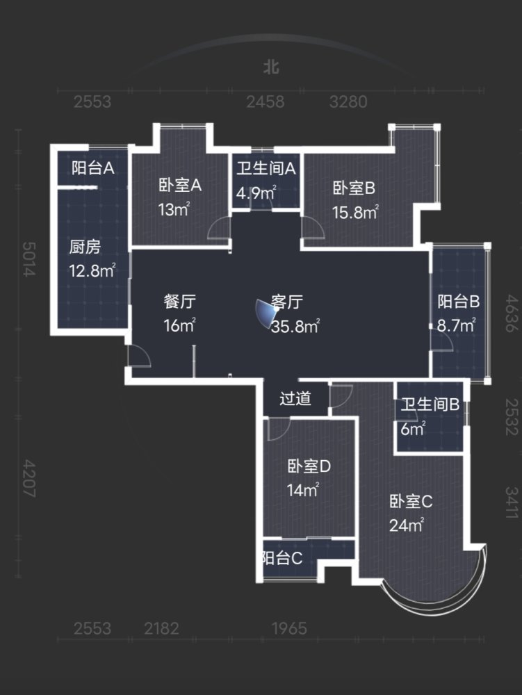 鲁商凤凰城,鲁商凤凰城 四室精装 好楼层 河景房 带车位 配房10