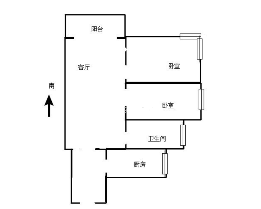 中南现代城三期,急售 实验 中南三期 大润发 客厅主卧朝南  业主原报价可谈10