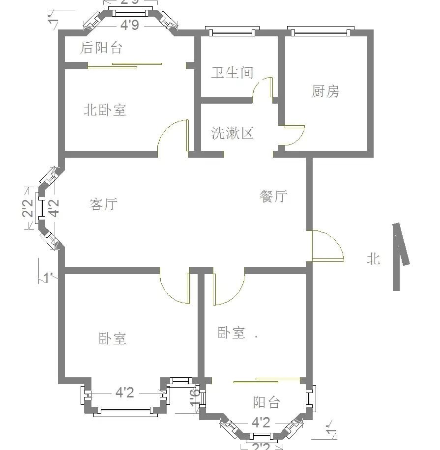 九九花园,直降5万！九九花园小高层，中间楼层120平仅售82万，有钥匙11