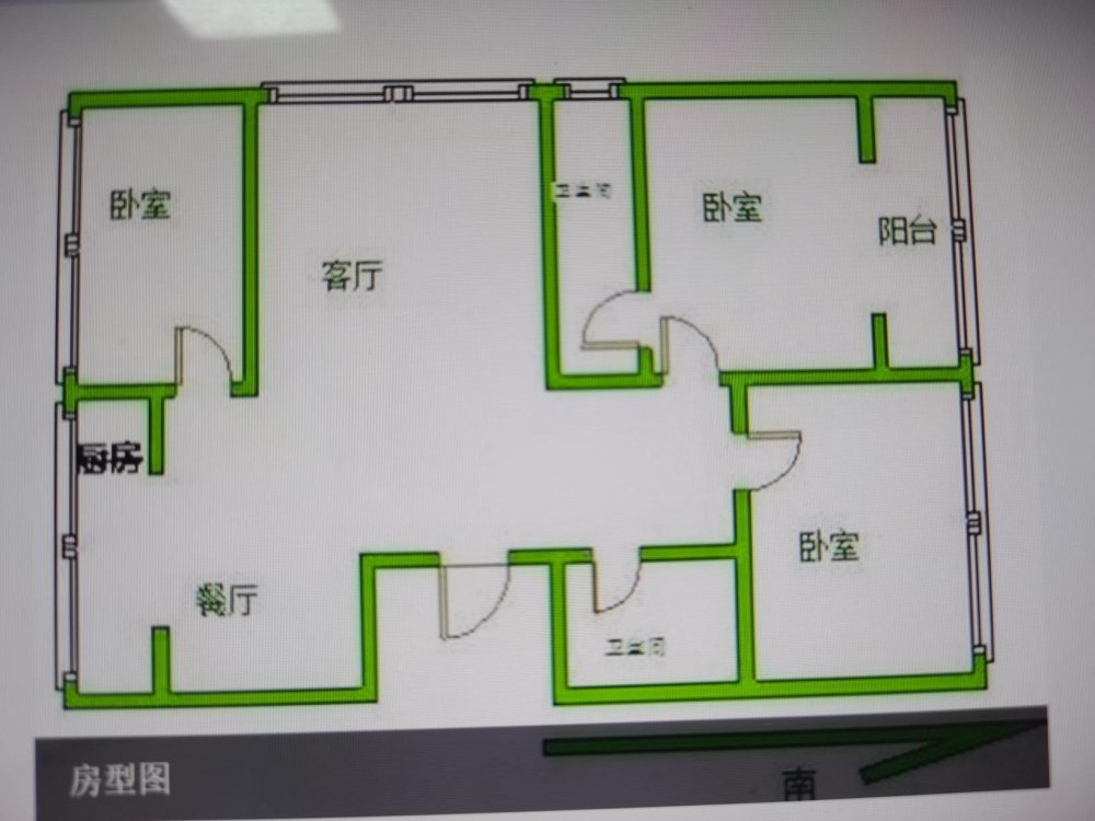 高新区高新精装3室2厅2卫二手房出售10