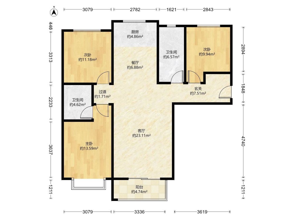 天河悦城,天河悦城 楼龄新 南北通透 双卫格局 商品住宅 交通便利13