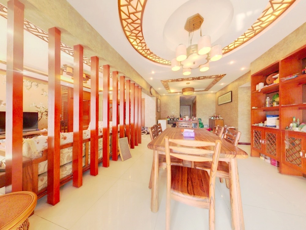 新中式豪 华实木环保装修永远经典能享受一辈子的房子-黄埔人家二手房价