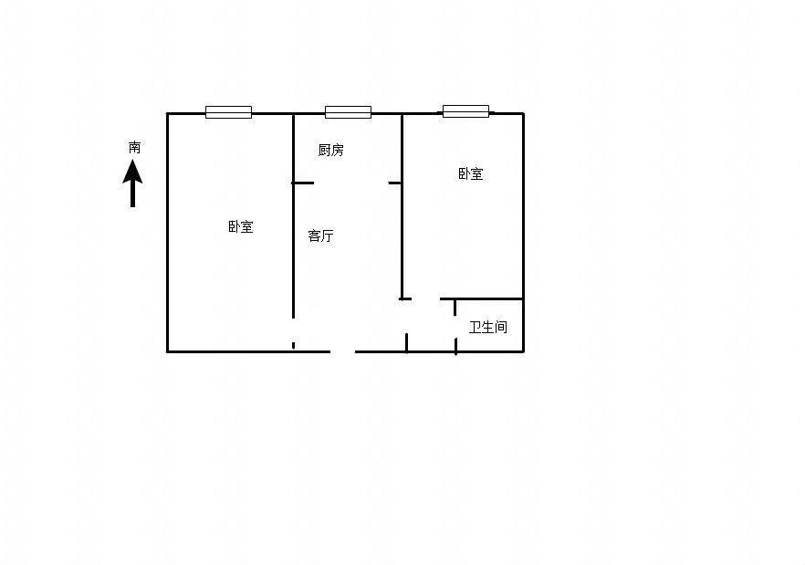 公交三厂家属院,精装修  福2W 北京路迎宾路  两室  好楼层9