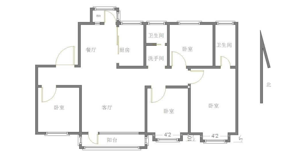 碧桂园济州府,碧桂园济州府 装修豪华保养好 南北通透 双卫格局 商圈成熟11