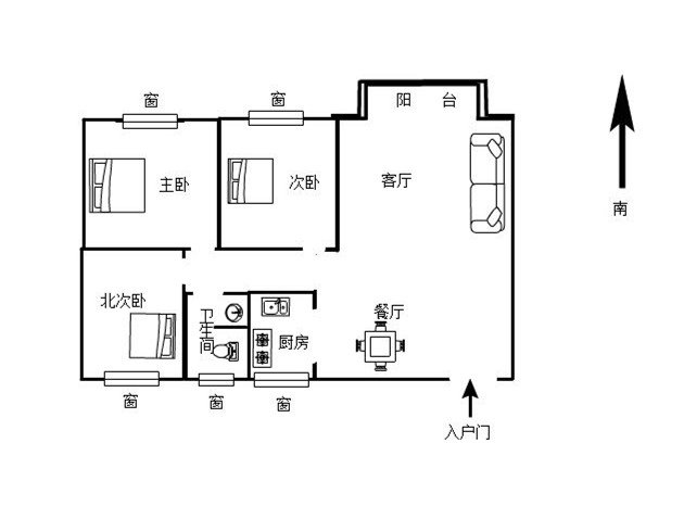 利辛利辛精装3室2厅1卫二手房出售10