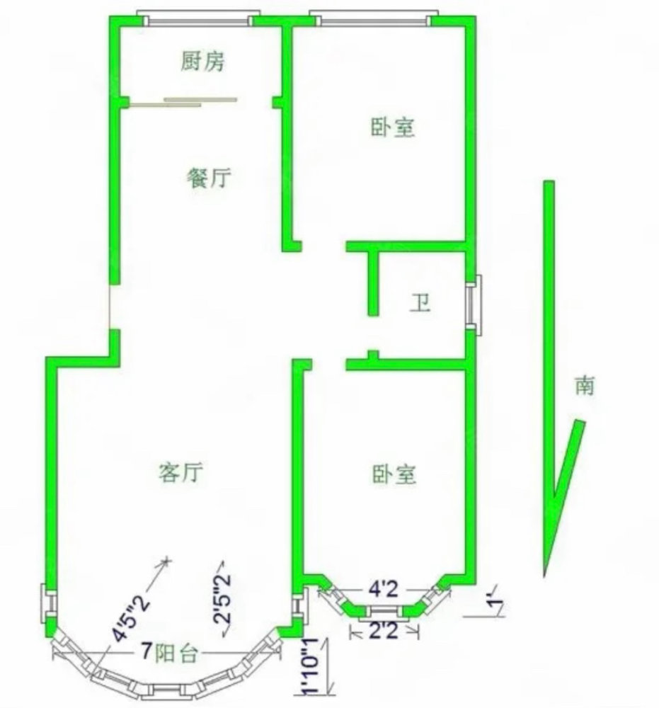 明天广场,新上中医院附近明天广场金德利大厦小西门桥附近大两居公积金贷款6