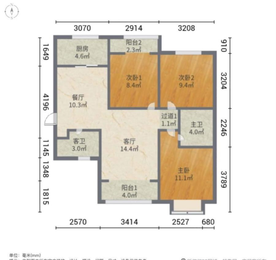 兰亭熙园,长风西街，新家全屋定制，拎包入住中间楼层，可看房可商议诚售10