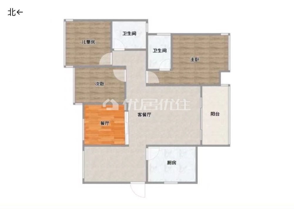 宝能城五象湖1号,宝能五象湖1号 小四房11