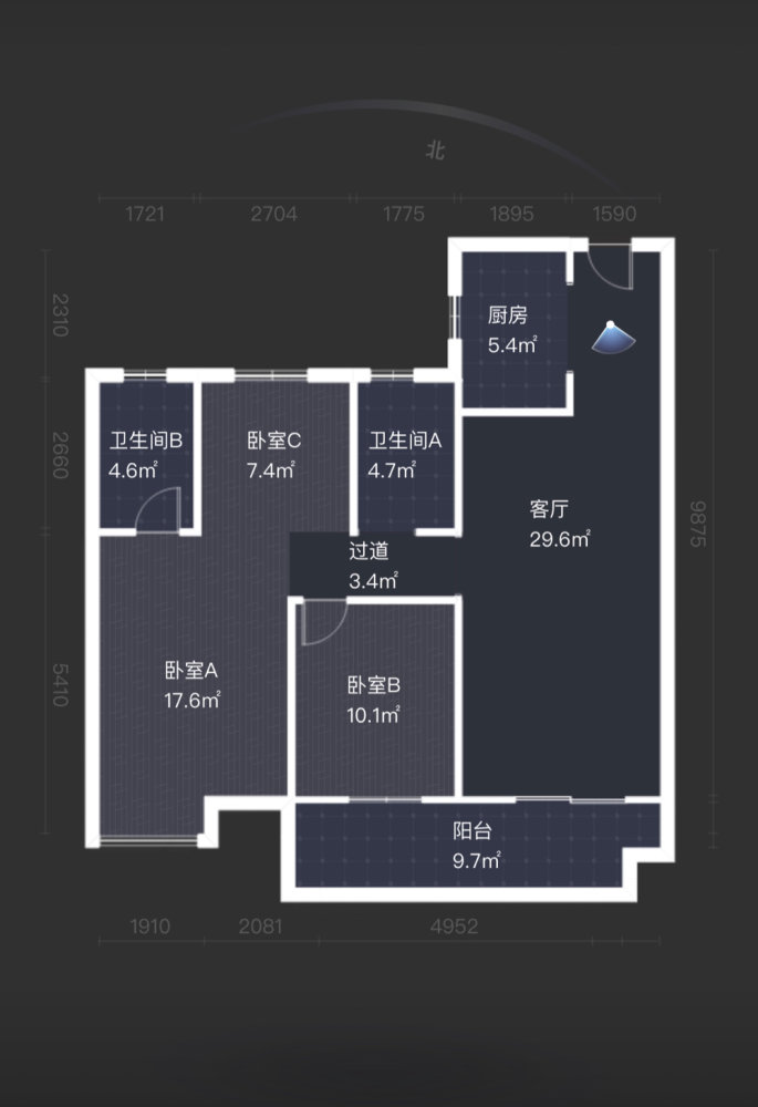 新城明昱,新城明昱 全新装修 一天没住 蛮2年。税费低。11