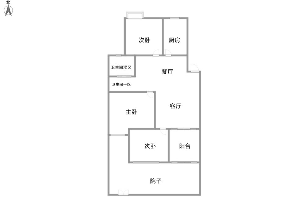 金地月伴湾一期,（金地月伴湾）（一楼60平花园）（采光刺眼）（院子已开门）13