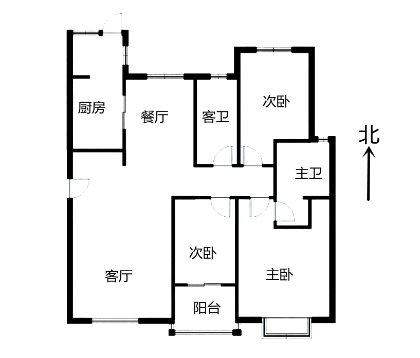 国大全城,国大全城 三室房 带平台 44中 绿洲9