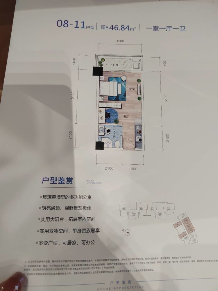 阳光时代,市中心 住宅公寓70年 32中   带燃气 总价低月供一千多10