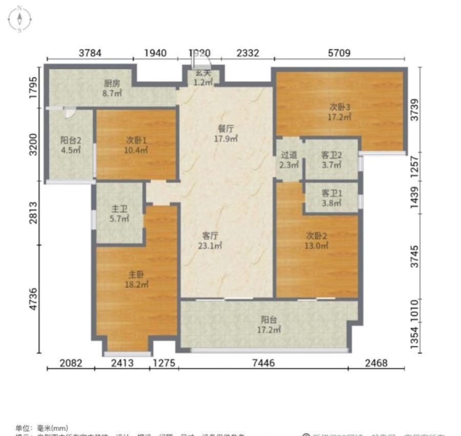 泰和龙岸,泰和龙岸，178平四房三卫双套间，新装修刚入住，急售180万13