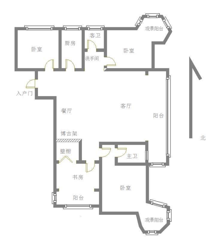 任城任城精装4室2厅2卫二手房出售13