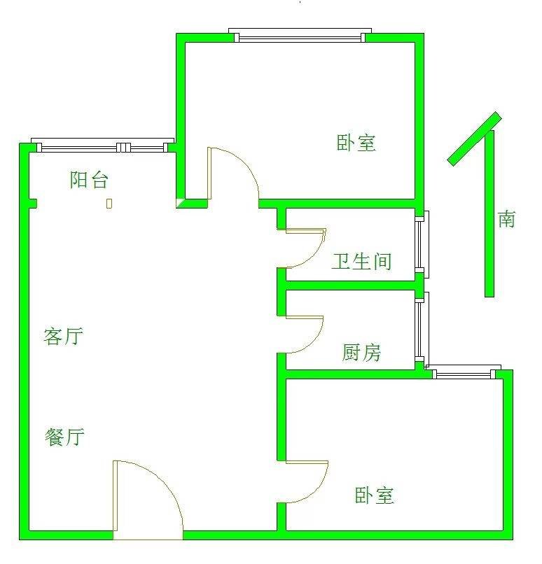 容金国际,容金国际，温馨两居室，在院里，满五，采光无遮挡，四中11