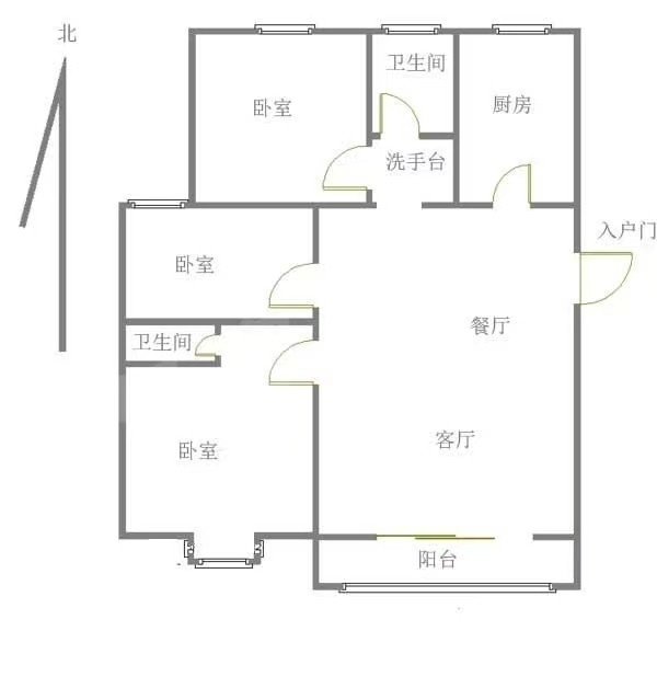 城投锦园,锦园小区三室143平毛坯送车位储藏室92万就卖随时看房有钥匙12