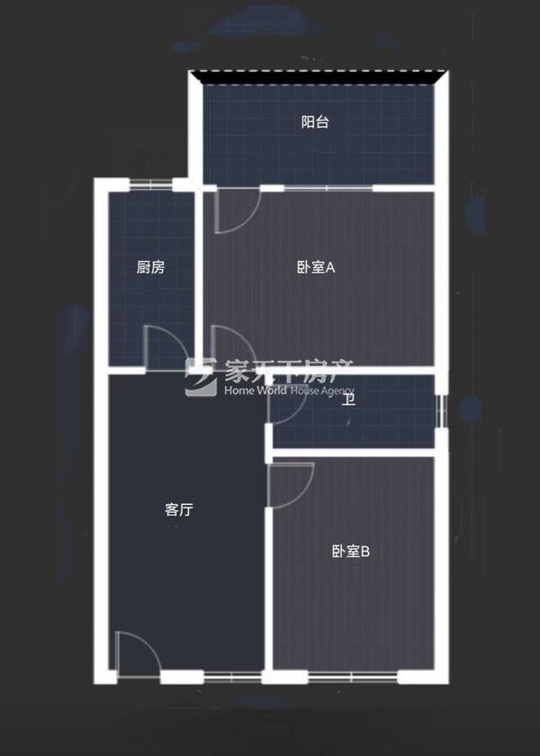 苍霞新城嘉盛苑,福  河下街上下杭 东南朝向 商业配套成熟 04年社区 2房7