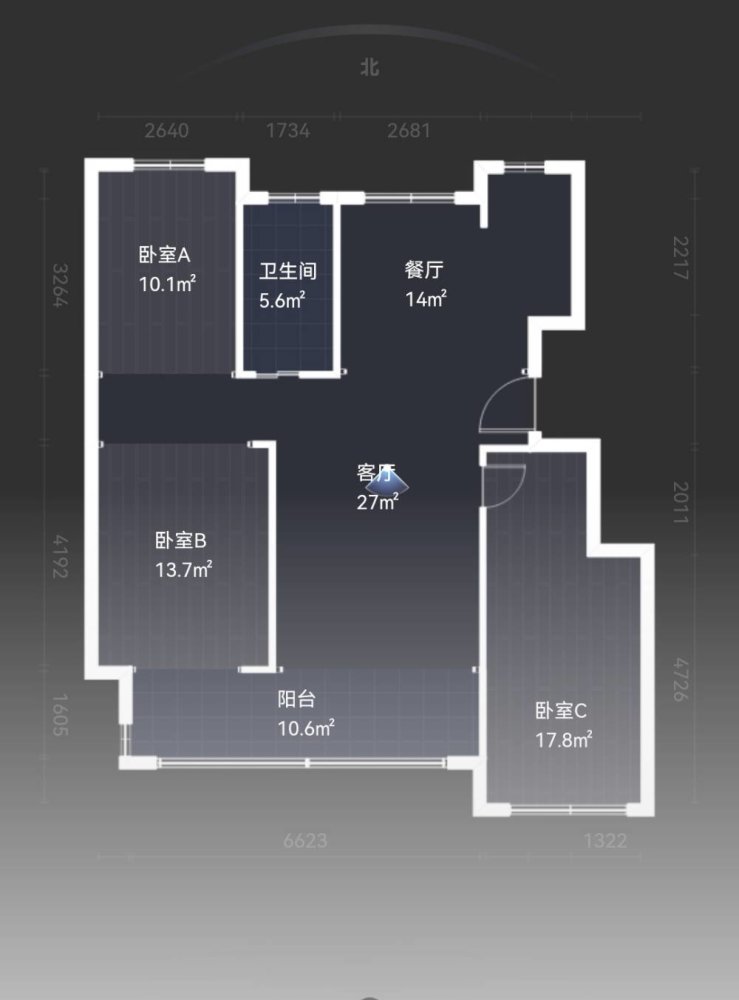 滨河名邸,新上急售房源 滨河名邸 元宝户型 南北通透大阳台随时看房10