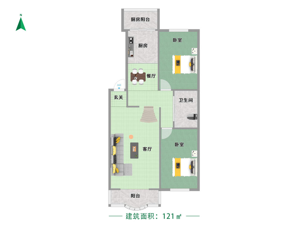 秀水靓园,商业配套齐全 中间好楼层 交通便利 临地铁 近医院 刚需两居13