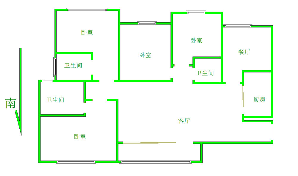 恒大雅苑,西万达 南北通透 中间楼层 房本满五 房本在手 随时看房12