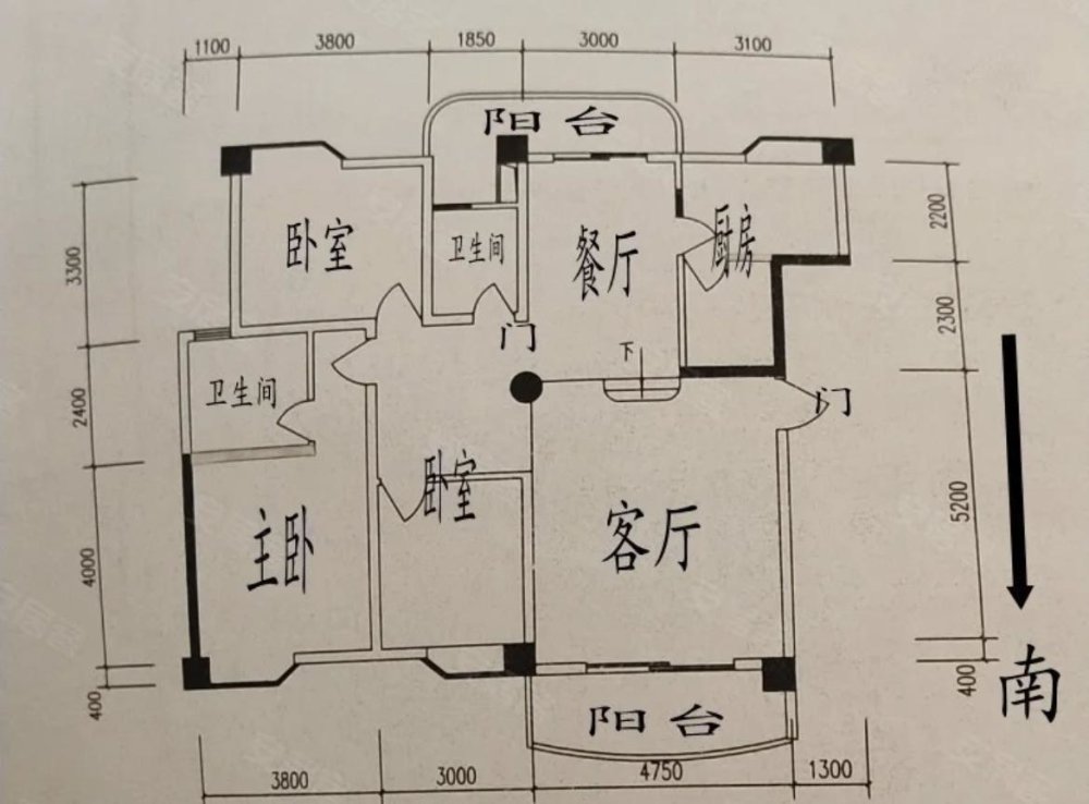 华龙人家,华龙人家 三室两卫 南北通透 采光采阳 日照时间长 随时看房13