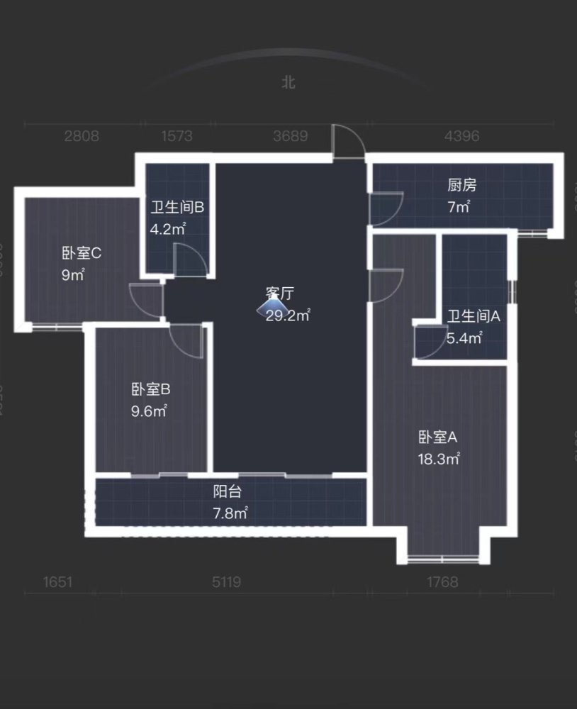 万科翡翠国宾,物业直售，全新未入住，纯南户型，精装领包入住13