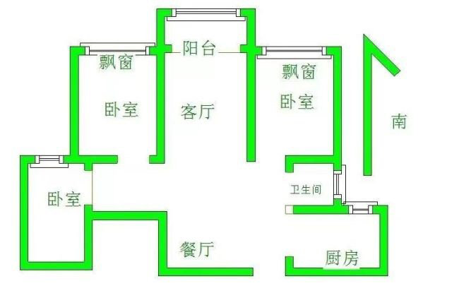 滢滨花园,绿城小三室两厅 大阳台 出门西湖公园带地下室9