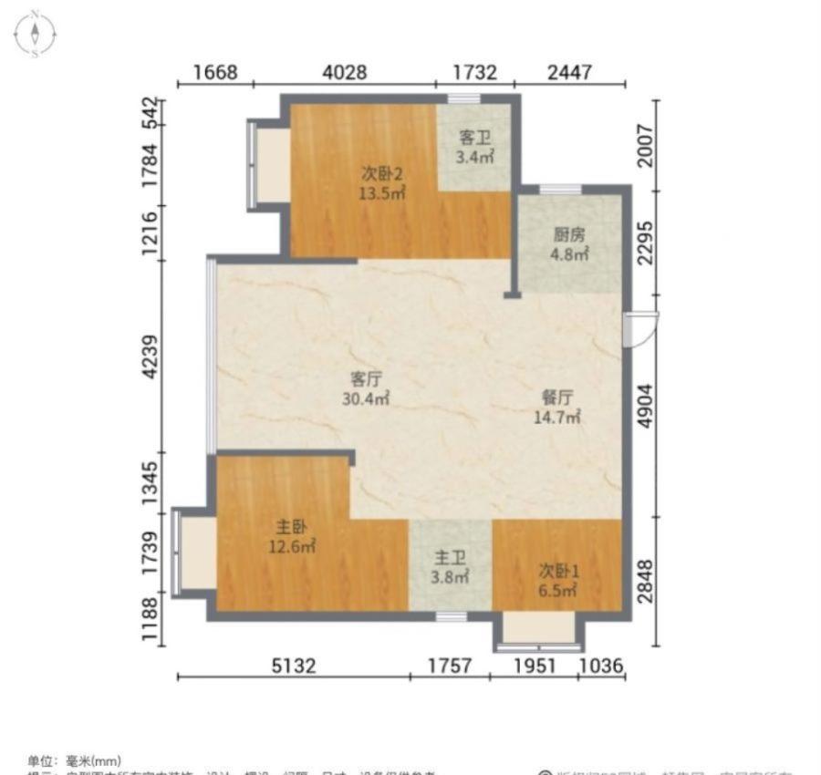 榕江华府,榕江华府，四点金格局，保养新新，拎包入住13