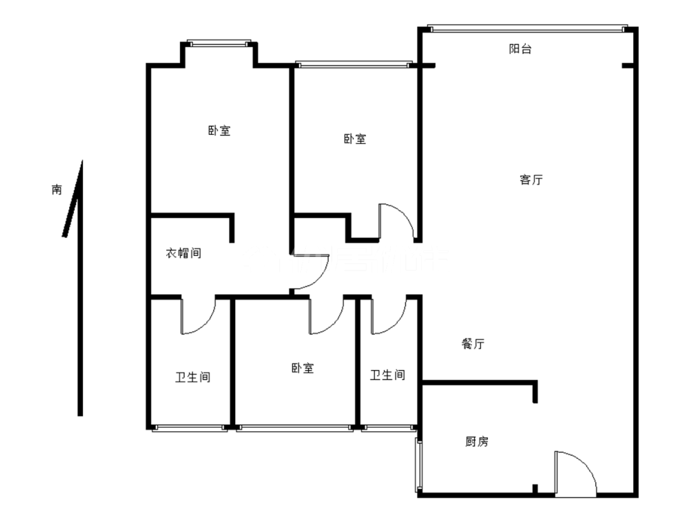 富力城,富力城A区 双阳卧室 两年外房本 全天采光 农大  12