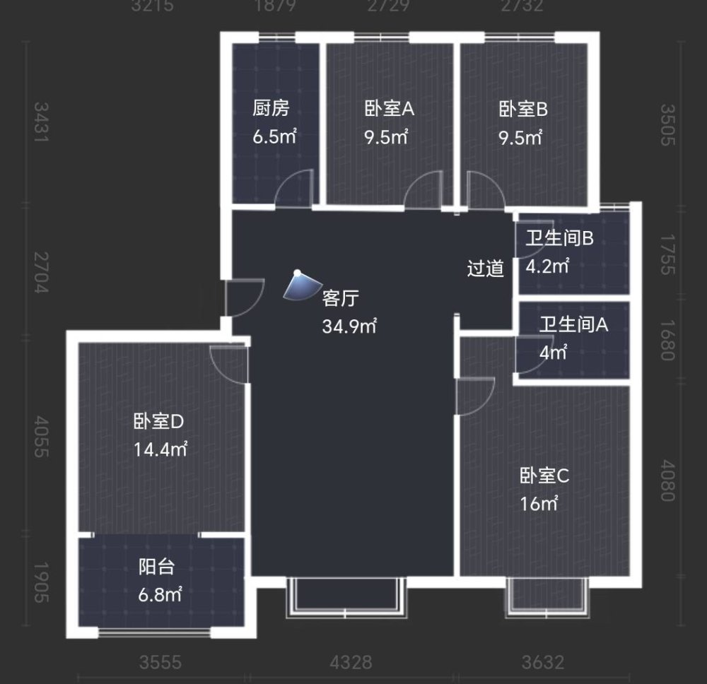 睿湖印象,睿湖印象新出  房源，150平四居室客厅双卧朝阳，单价不过万9