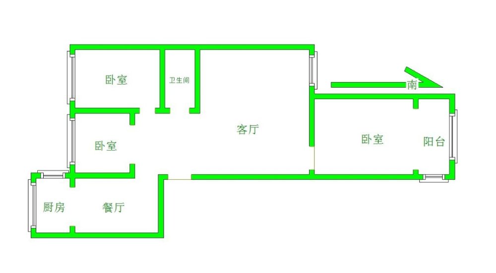 淮百小区,急售 淮海装盘附近 电梯3居室 大红本满五 过户1万左右10