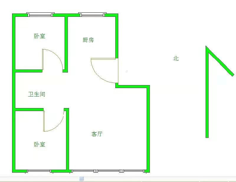 龙泽雅苑,龙泽雅苑 精装二楼 带物税少 南北通厅 45万可议10