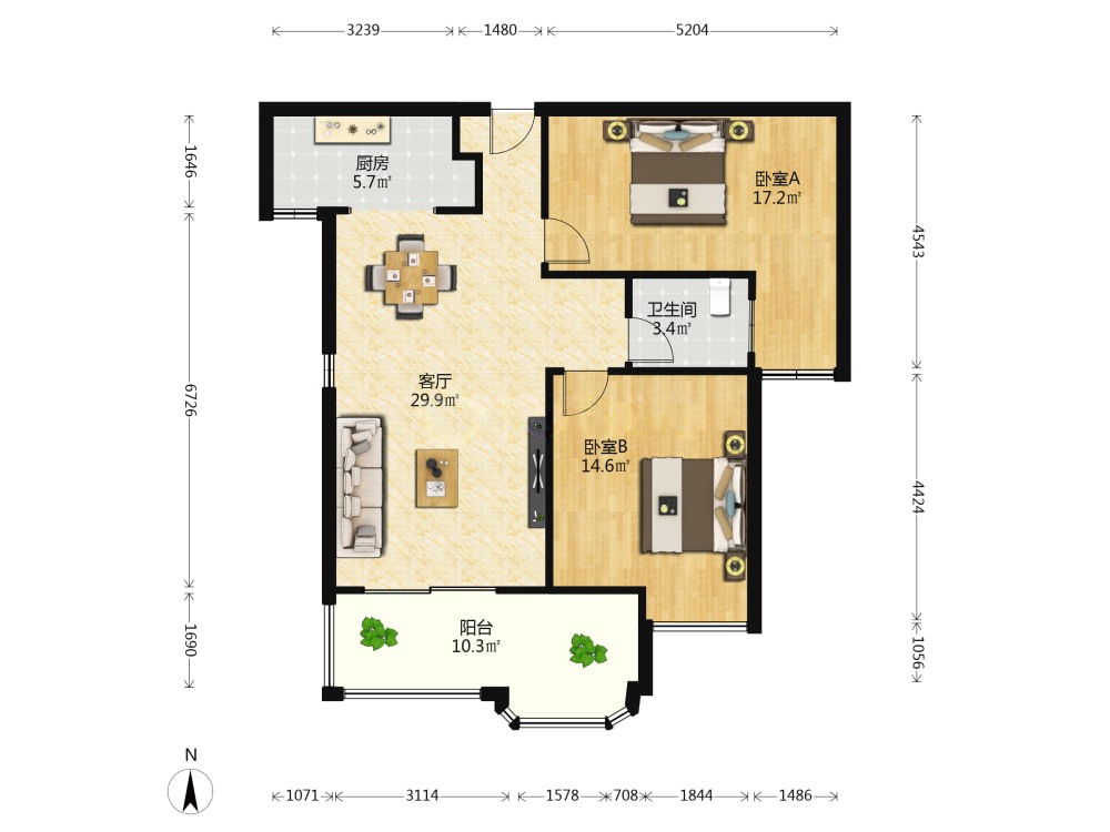 联发君悦湖,房东自住装修，楼层阳光好，产权清晰，诚心出售．6