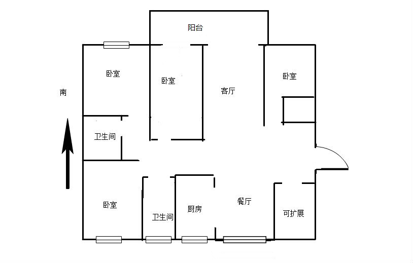 南京路小区,刘琦小实验中旁 采光好 急房东急卖亏本卖 南北通透 家电全送11