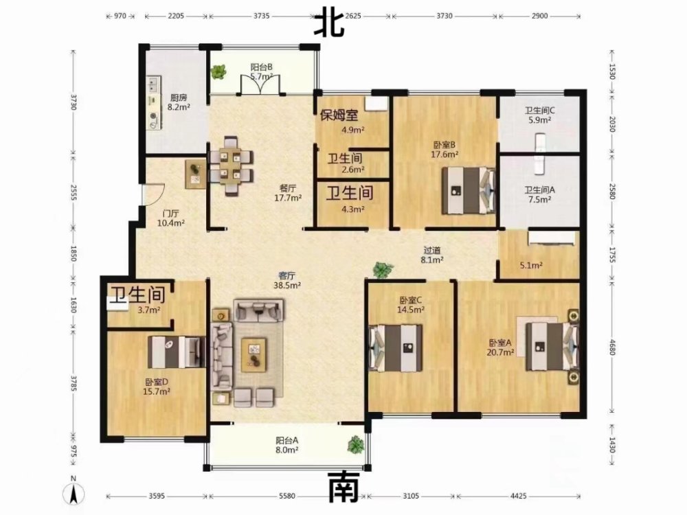 海富第五大道,群力海富第五大道 四室四卫 上丰头 电梯洋房 320包税9